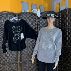 FORESTA BELLA SWEATER BLOUSE $30